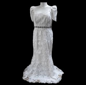 Customized White Dress